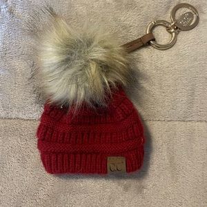 Adorable Key Chain Accessory beanie